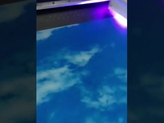 Máy in Uv kỹ thuật số 90 * 60cm Máy in phun vải 1880 Dpi