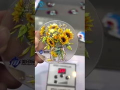 Máy in phẳng UV chuyên nghiệp 1440 DPI UV Inkjet / Máy in phẳng UV với THK Linear Guide