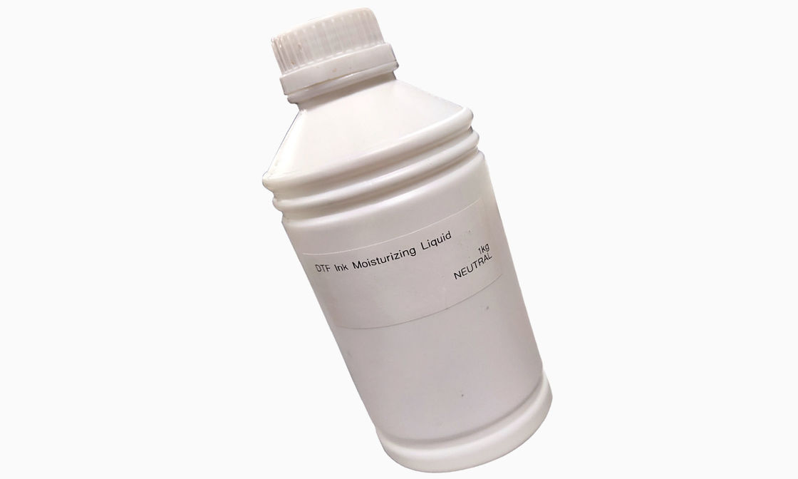 Màu sắc trong suốt DTF mực làm ẩm dung lượng chất lỏng 1L cho Epson in ống