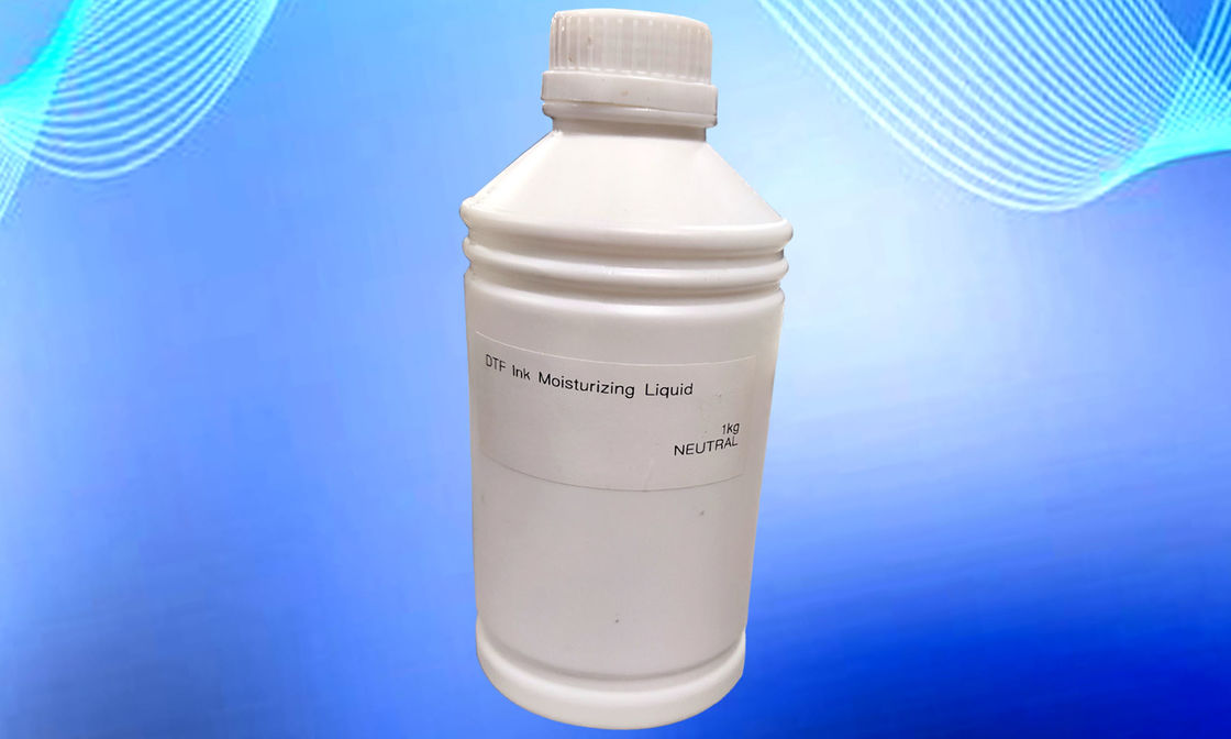 Màu sắc trong suốt DTF mực làm ẩm dung lượng chất lỏng 1L cho Epson in ống