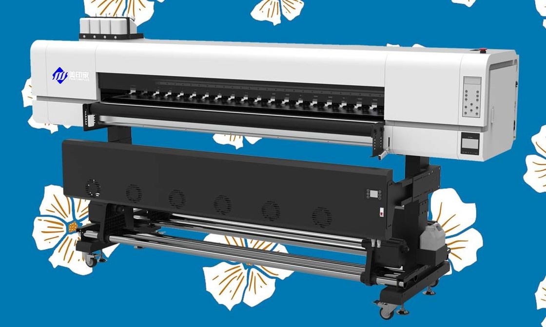 Máy in định dạng lớn thông thấm tốt 192 CM YMCK Color Management Dye Sublimation