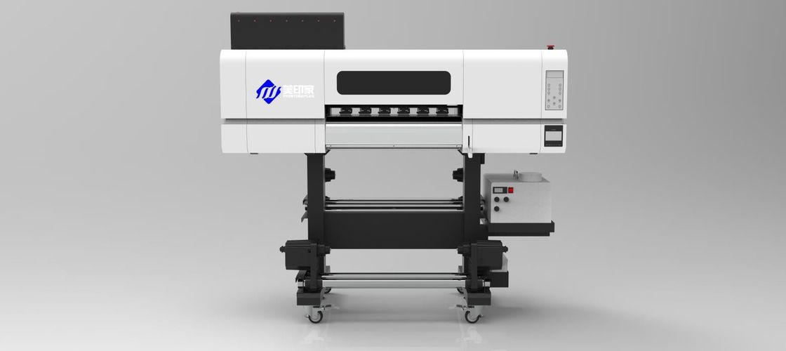 1800 DPI Roller Heating DTF UV Printer với 1500ml UV Ink cho CMYK White Printing