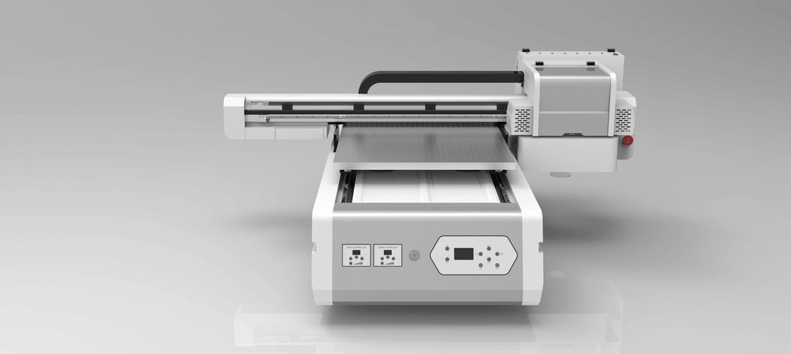 Máy in UV Inkjet Flatbed Printer Khu vực in lên đến 600x900 MM Với đường ray hướng dẫn THK
