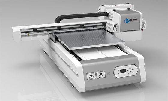 Máy in Uv kỹ thuật số 90 * 60cm Máy in phun vải 1880 Dpi