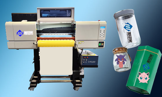 Máy in mực UV DTF làm nóng bằng con lăn với Maintop 6.1/PP Soft RIP Chiều rộng in lên tới 600MM
