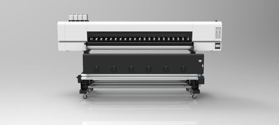 Máy in inkjet sublimation dye công nghiệp L2985xW928xH1573mm Tốc độ in 4 Pass 35m2/hour 6pass:25m2/hour 8pass:16m2/hour