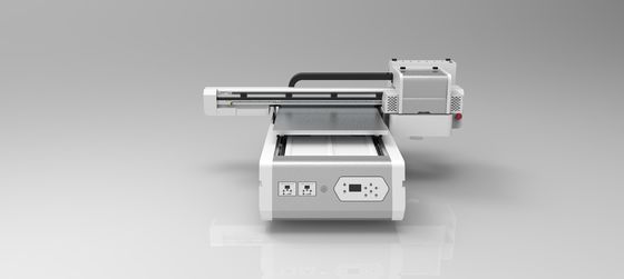 Máy in UV Inkjet Flatbed Printer Khu vực in lên đến 600x900 MM Với đường ray hướng dẫn THK